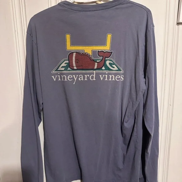 VINEYARD VINES FOOTBALL WHALE SHIRT Small - Picture 4 of 6